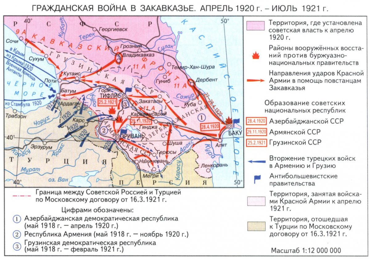 Гражданская война 1917-22 годов в Рос­сии