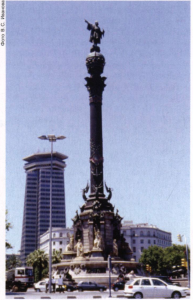 Барселона. Памятник Х. Колумбу. 1882-88 годы.