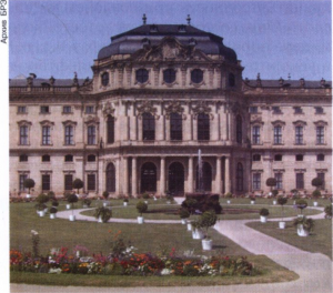 Вюрцбург. Епископская резиденция. 1719-53. Архитектор Б. фон Нёйман.