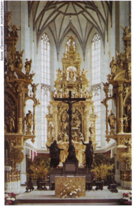 Алтарь в монастырской церкви Святых Ульриха и Афры в Аугсбурге
